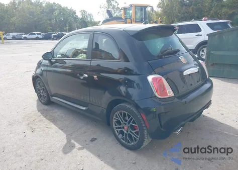 2015 Fiat 500 Abarth из США, поврежденный, VIN 3C3CFFFH5FT500845